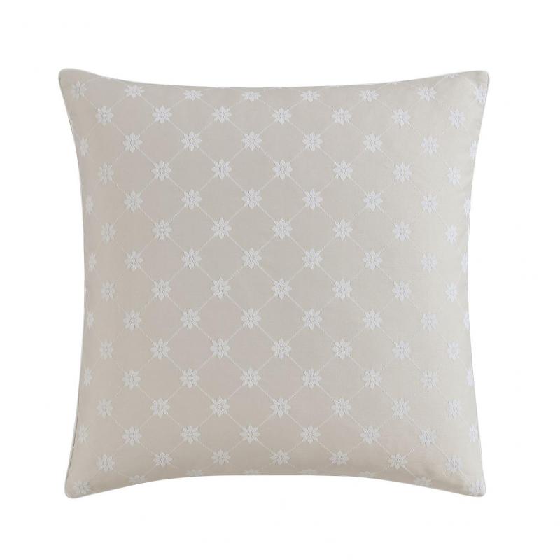 Private Collection Chantilly Linen Jacquard European Pillowcase 65x65cm | Linen